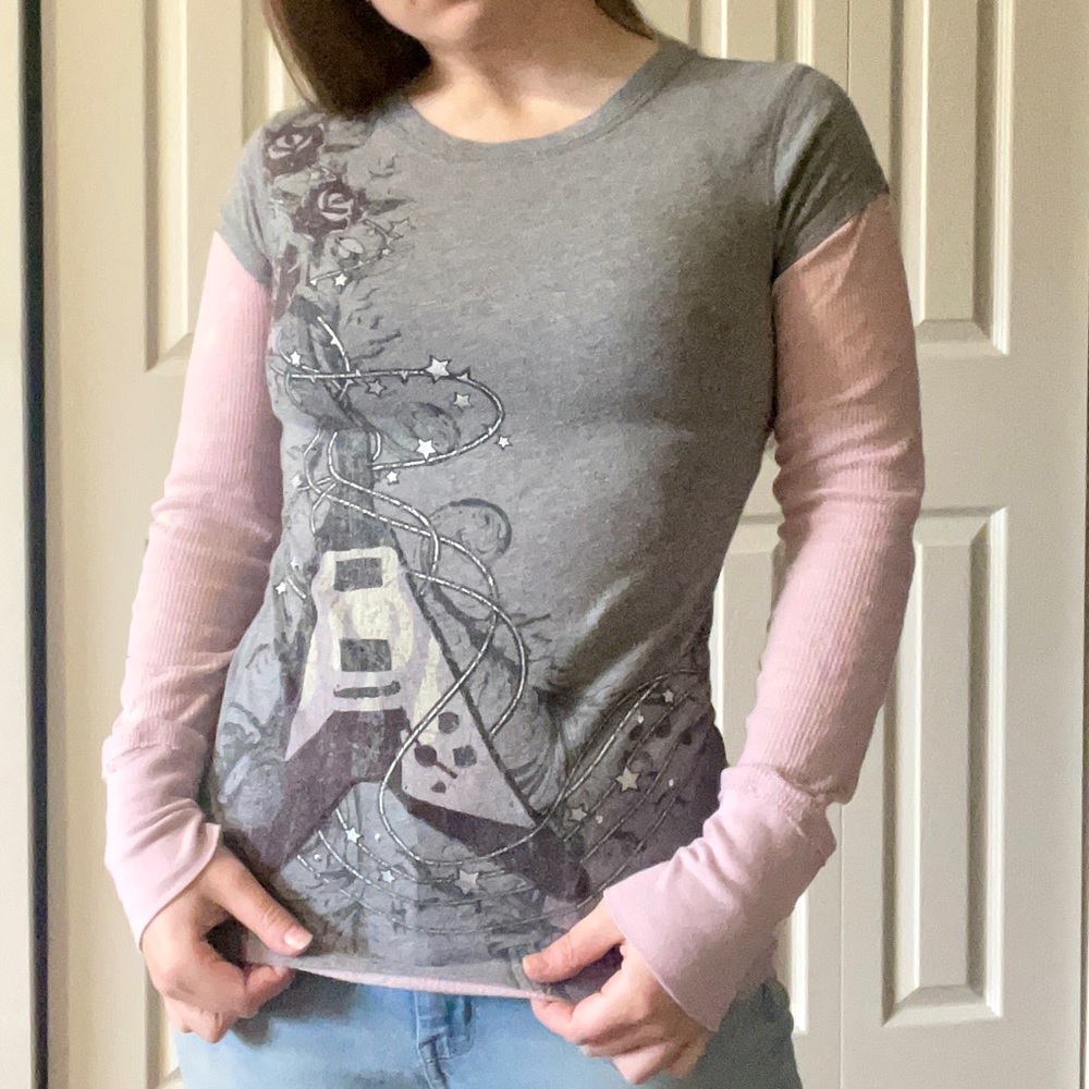 Vintage SO brand guitar graphic tee